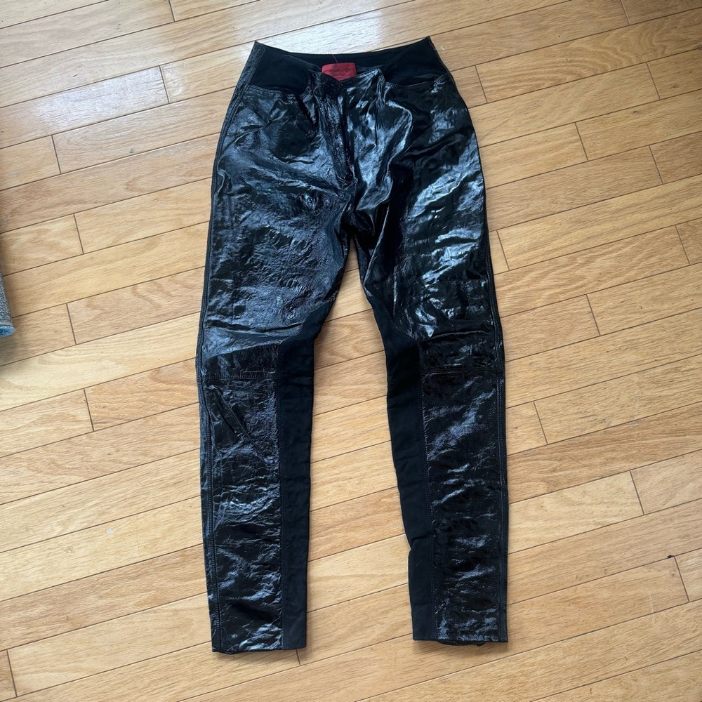 Leather Pants Emanuel ungaro parallele paris